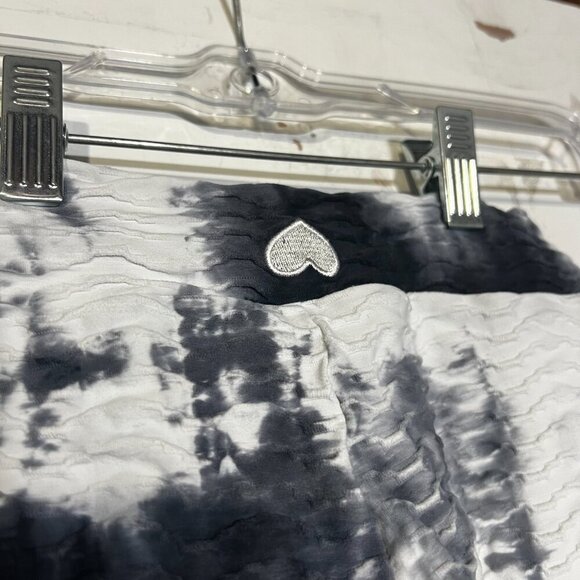 Booty by Brabants Girls Leggings Tie-Dye Black and White One Size 3-7 - Picture 6 of 8